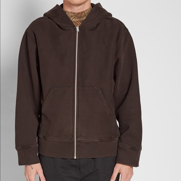 yeezy zip up hoodie
